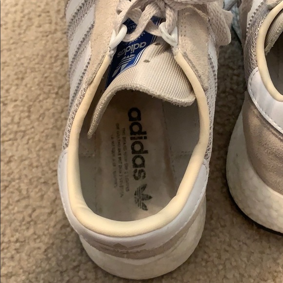 ADIDAS SUEDE RUNNING SHOES - Picture 3 of 5